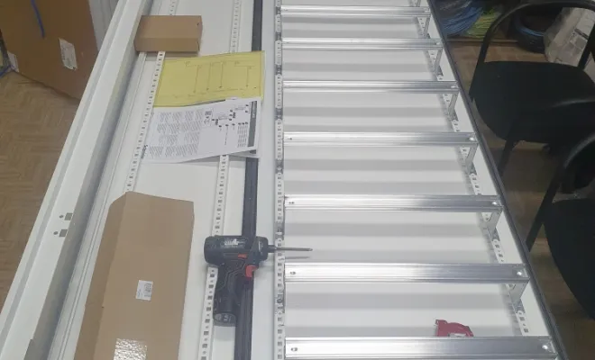 Réalisation d'une armoire de distribution TGBT 250 A dans notre atelier à Saint-Siméon-de-Bressieux, La Côte-Saint-André, VP Électricité